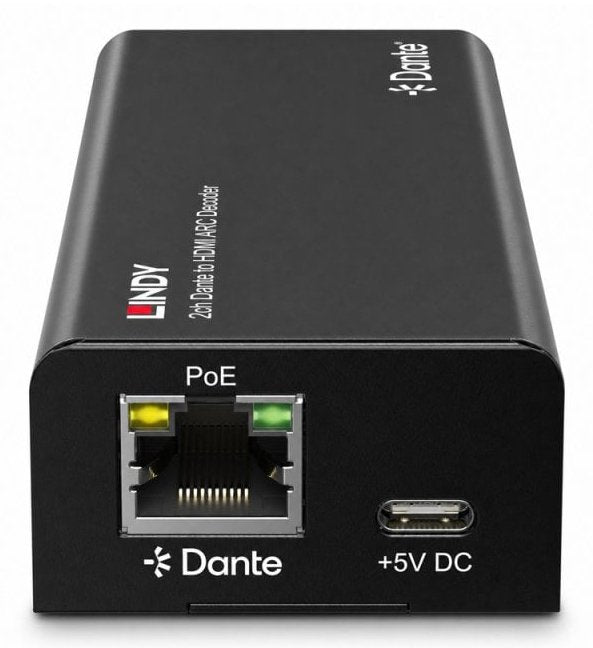2ch Dante To Hdmi Arc Decoder
