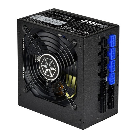 Fuente De Alimentación Silverstone Atx Psu Sst-St1200-Pts, 1200w 80 Plus Platinum, 120mm, Modular