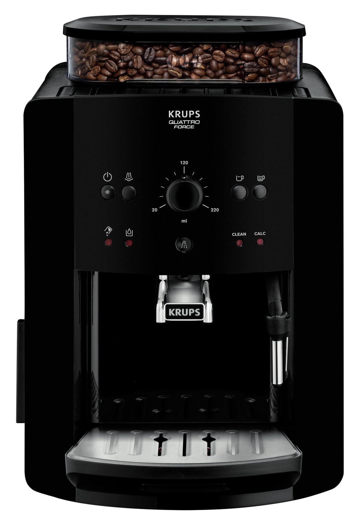 Cafetera Expreso Krups Arabica 1450w 15 Bares Negra