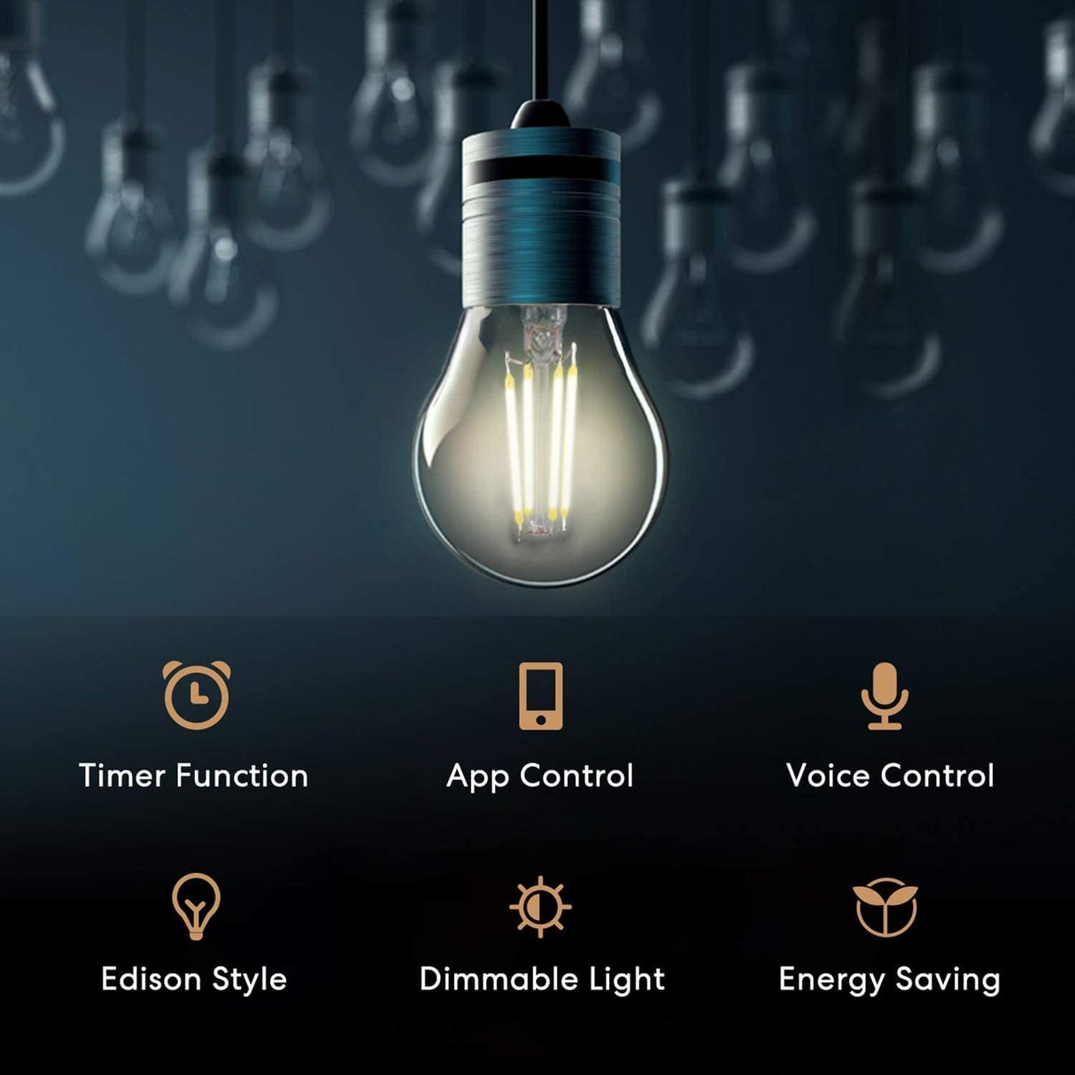 Meross Smart Wi-Fi Led Bulb With Dimmer