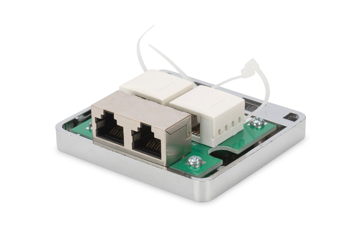 EAN 4016032425885 - Digitus DN-93713 caja de tomacorriente RJ-45 Plata imagen 2