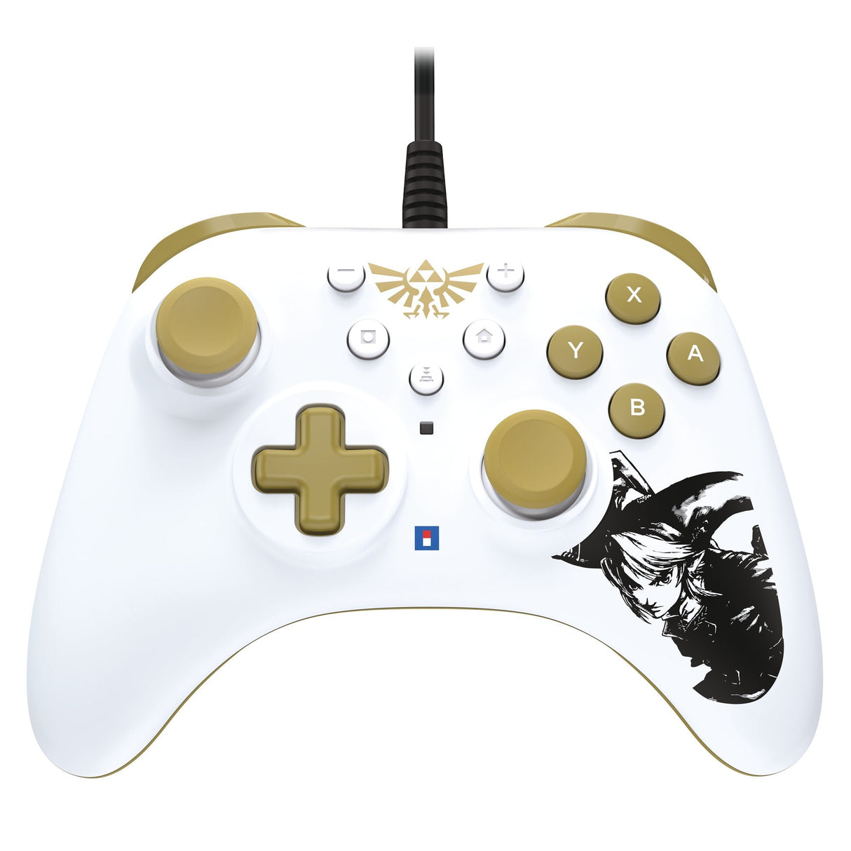 EAN 0810050911931 - Hori HORIPAD Turbo Zelda Oro, Blanco Gamepad Nintendo Switch imagen 1