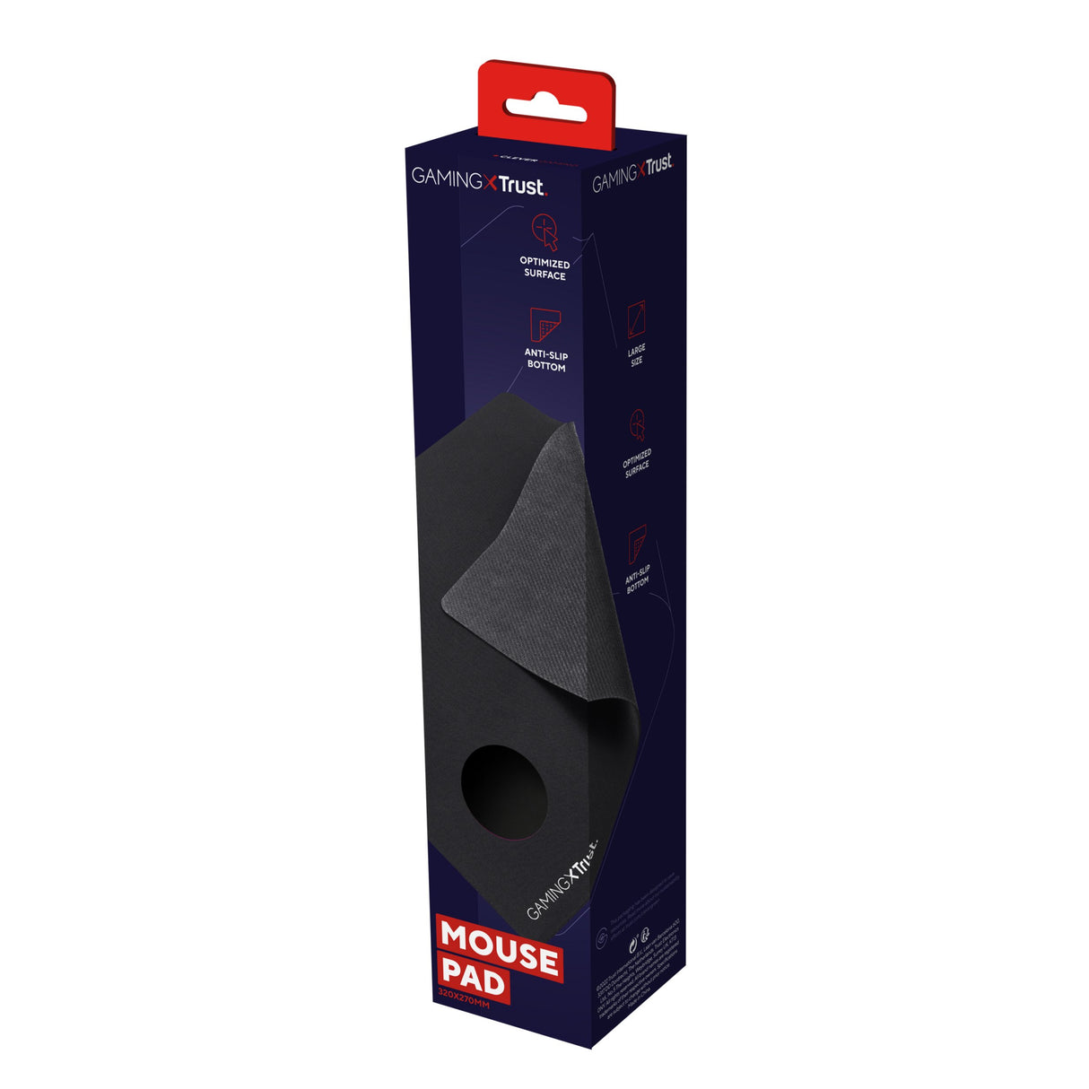 EAN 8713439215670 - Trust GXT 754 Alfombrilla de ratón para juegos Negro imagen 5