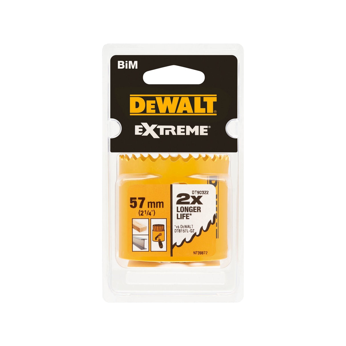 Dewalt Dt90322-Qz Lochsäge 57mm