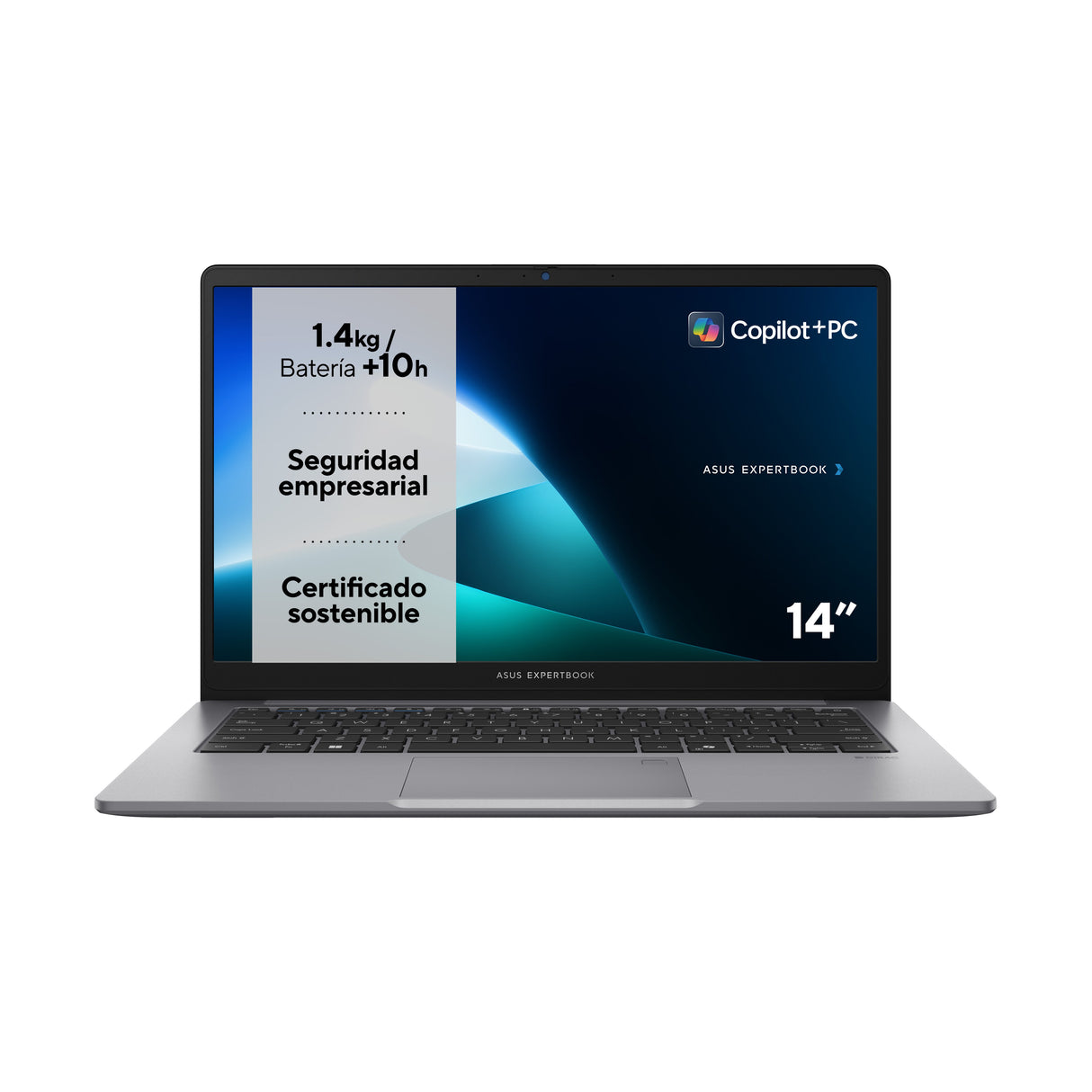 EAN 4711387832462 - ASUS ExpertBook P1 P1403CVA-S60626 Intel® Core™ i7 35,6 cm (14") DDR5-SDRAM Wi-Fi 6 (802.11ax) imagen 2