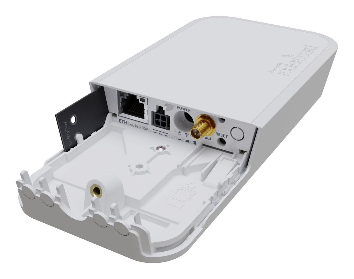 Mikrotik (Wap Lr2 Kit) Rbwapr-2nd&Amp R11e-Lr2 Gateway Iot Lora A 2,4 Ghz, Cpu 650 Mhz, 64 Mb Ram, 1x 10/100 Mbps (Poe-In), Wireless