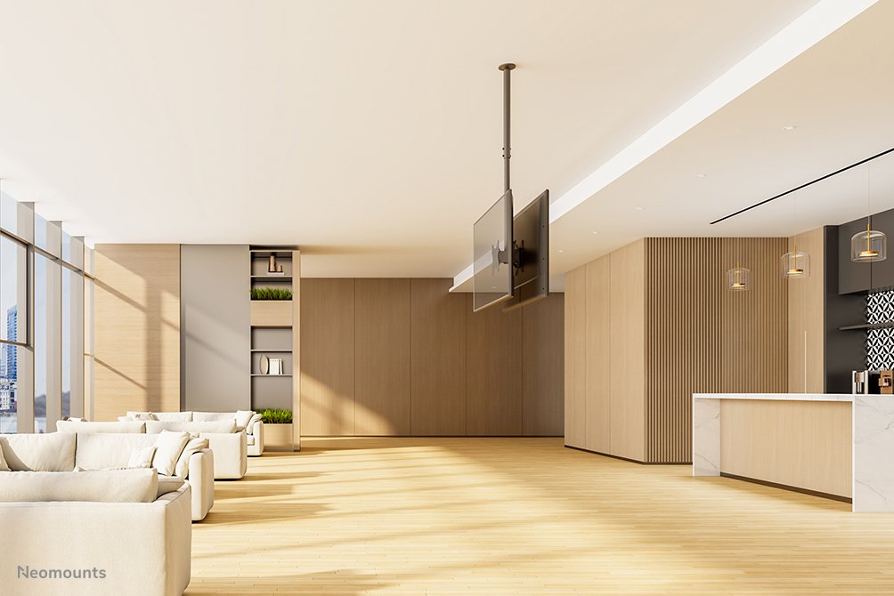 Soporte Neomounts Deh 23"-43" 2tft 2gelenke H:106-156cm Max.45 Schwa