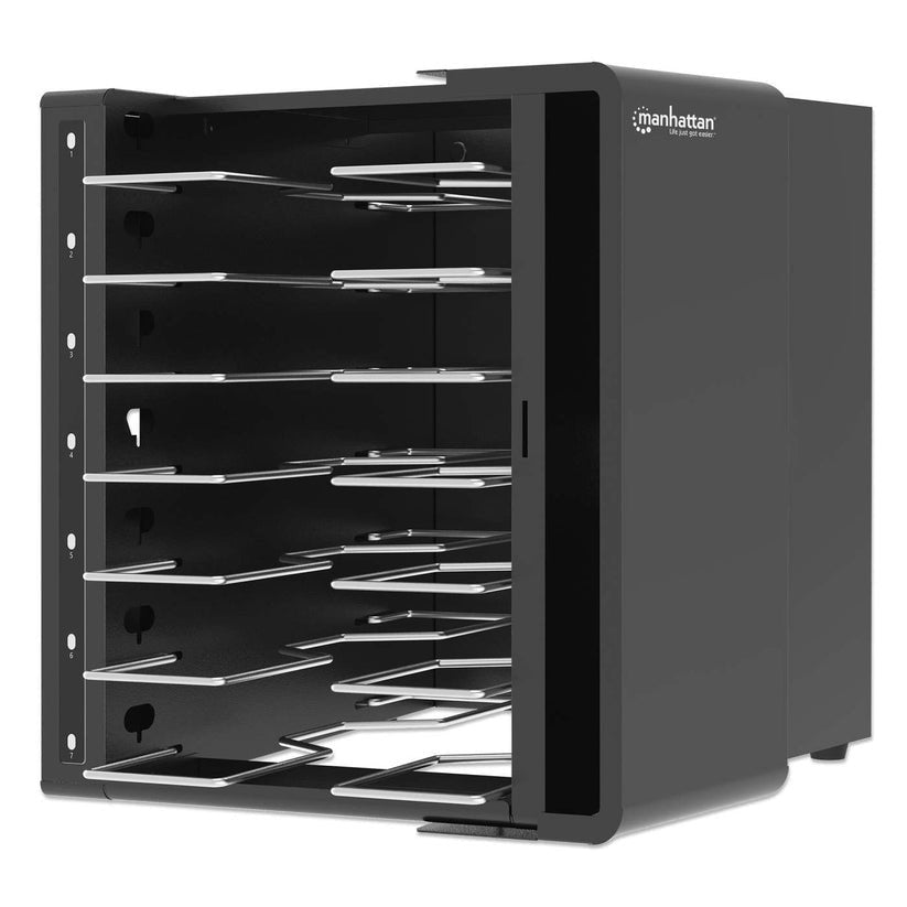 Manhattan 7-Port Usb-C Desktop-Armario De Carga 65w/Port Max 315w