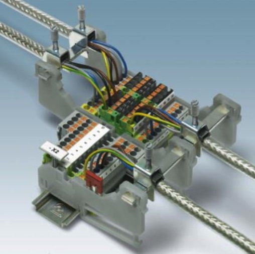 Phoenix 3025176 Sk 14 Schirmanschlussklemme