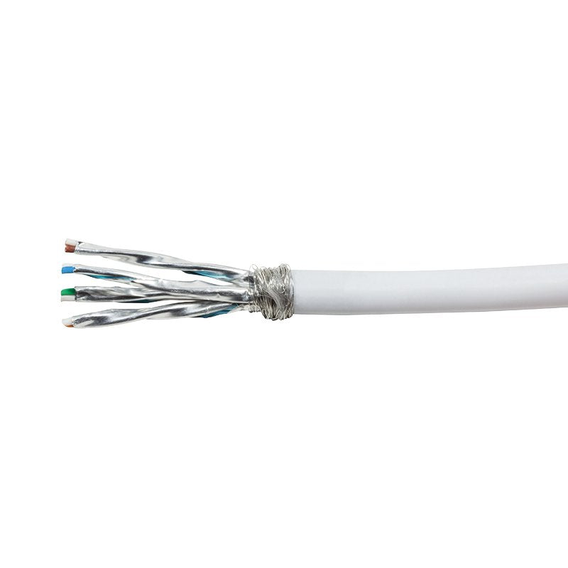 Cable De Red Logilink Primeline, Cat.7, S Ftp, Blanco, 100 M
