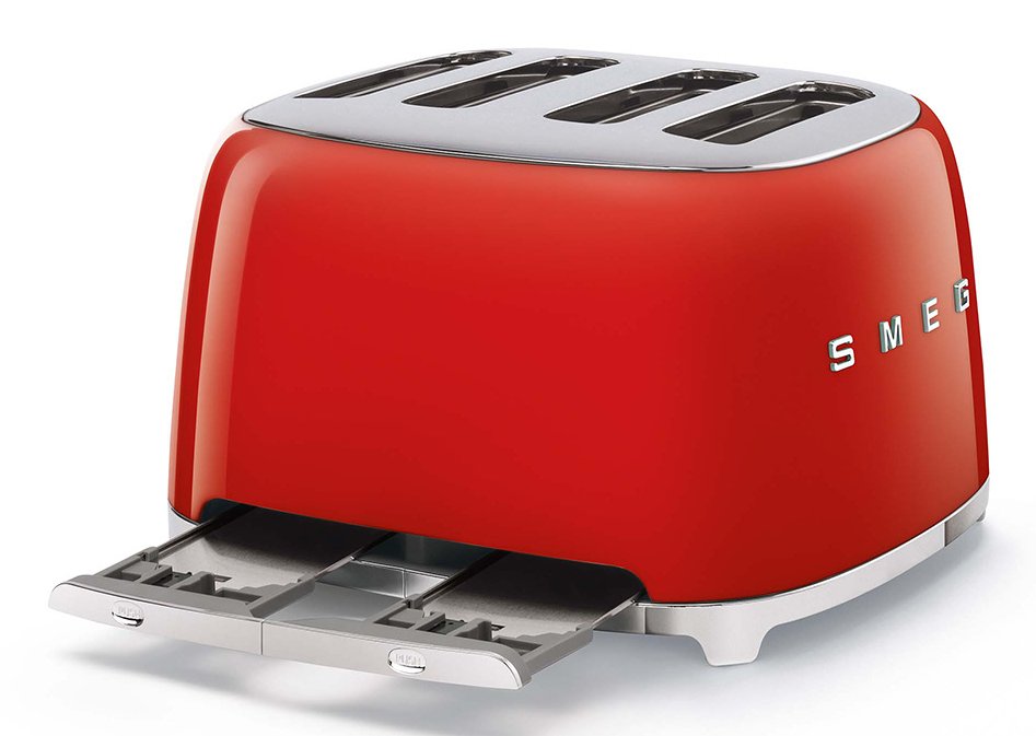 EAN 8017709263355 - Smeg TSF03RDEU tostadora 6 4 rebanada(s) 2000 W Rojo imagen 3