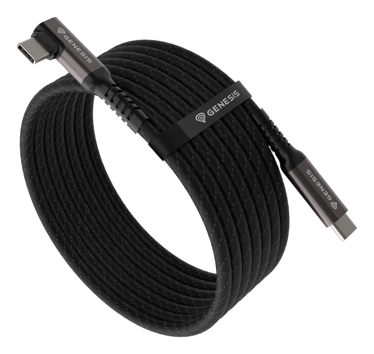 EAN 5901969445312 - GENESIS NVC-2218 cable USB USB 3.2 Gen 2 (3.1 Gen 2) 3 m USB C Negro, Gris imagen 4