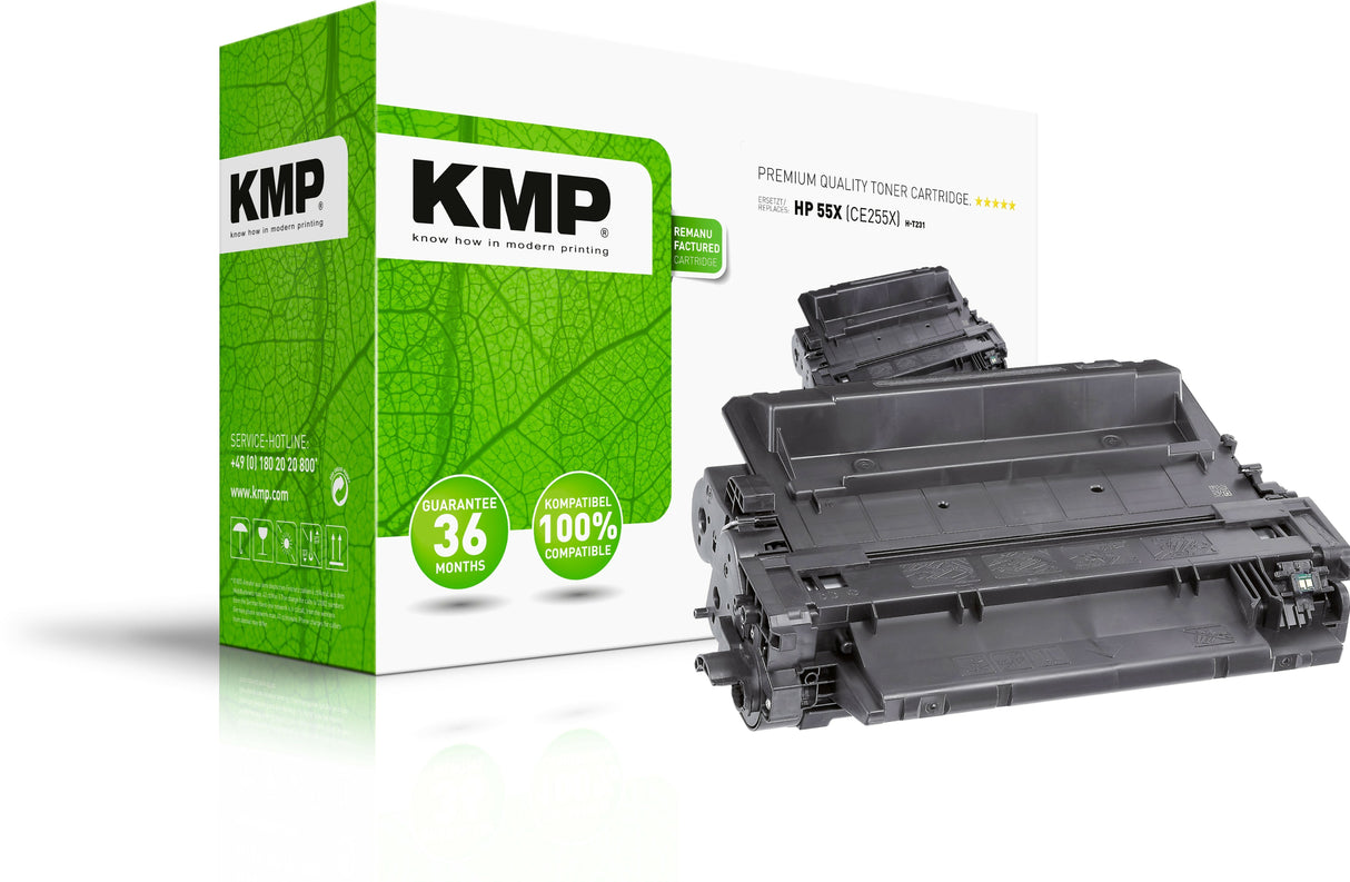 Kmp Toner Hp Ce255x Comp. Black 12500 S. H-T231