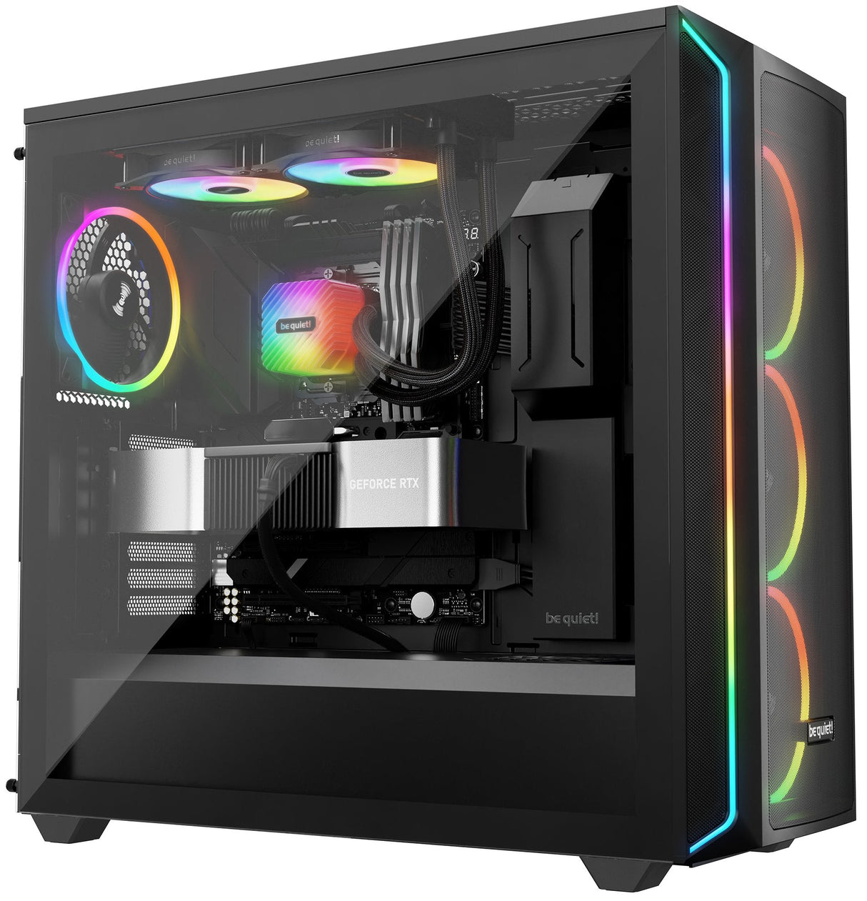 EAN 4260052191125 - be quiet! LIGHT LOOP 240mm Black Procesador Sistema de refrigeración líquida todo en uno 12 cm Negro 1 pi imagen 5