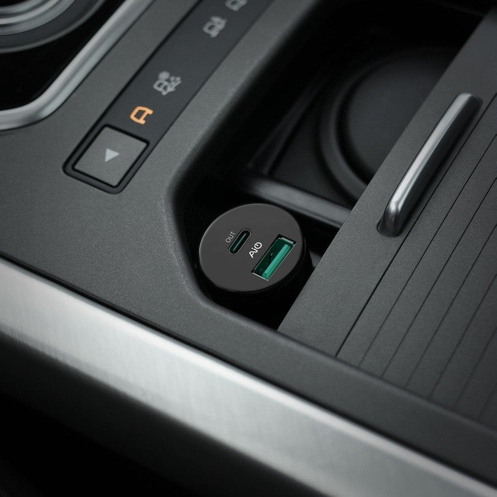 EAN 0601629298542 - AUKEY CC-Y7 cargador de dispositivo móvil Universal Negro Encendedor de cigarrillos Interior imagen 2