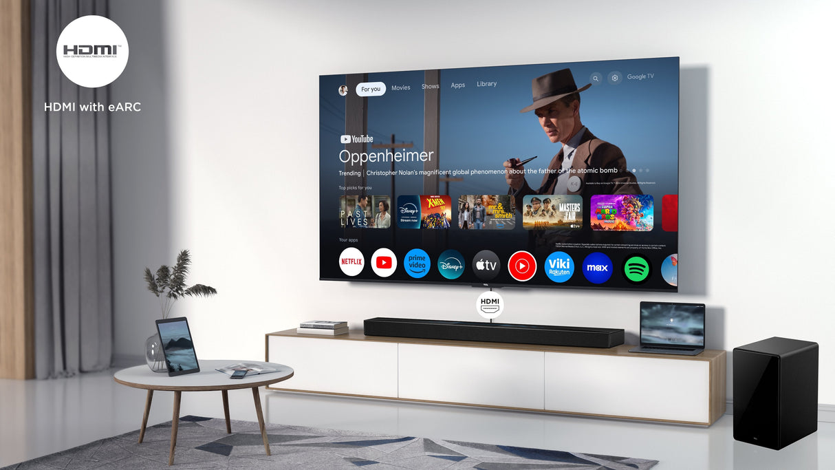 EAN 8720568106052 - TCL Q Q85H Titanio 7.1.4 canales 510 W imagen 5