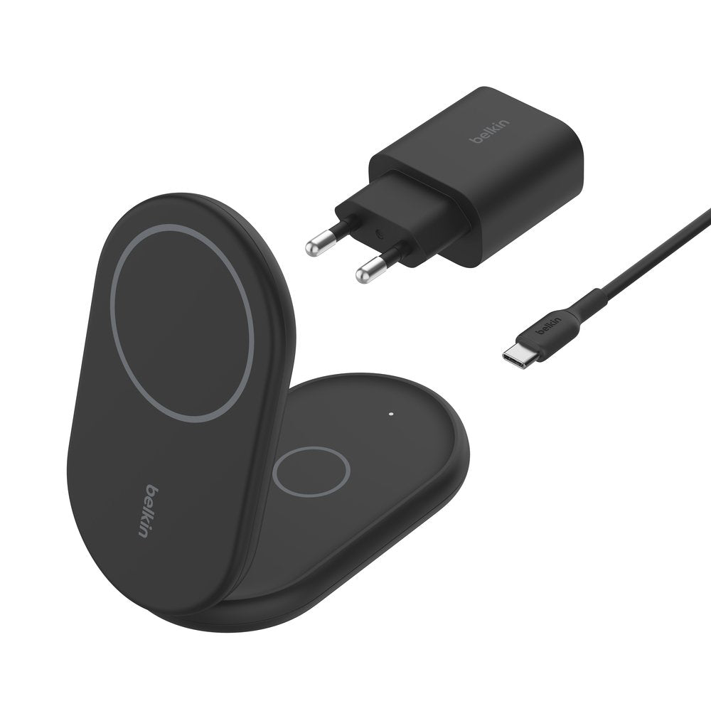 EAN 0745883889914 - Belkin BoostCharge Auriculares, Smartphone Negro USB Cargador inalámbrico Carga rápida Interior imagen 1