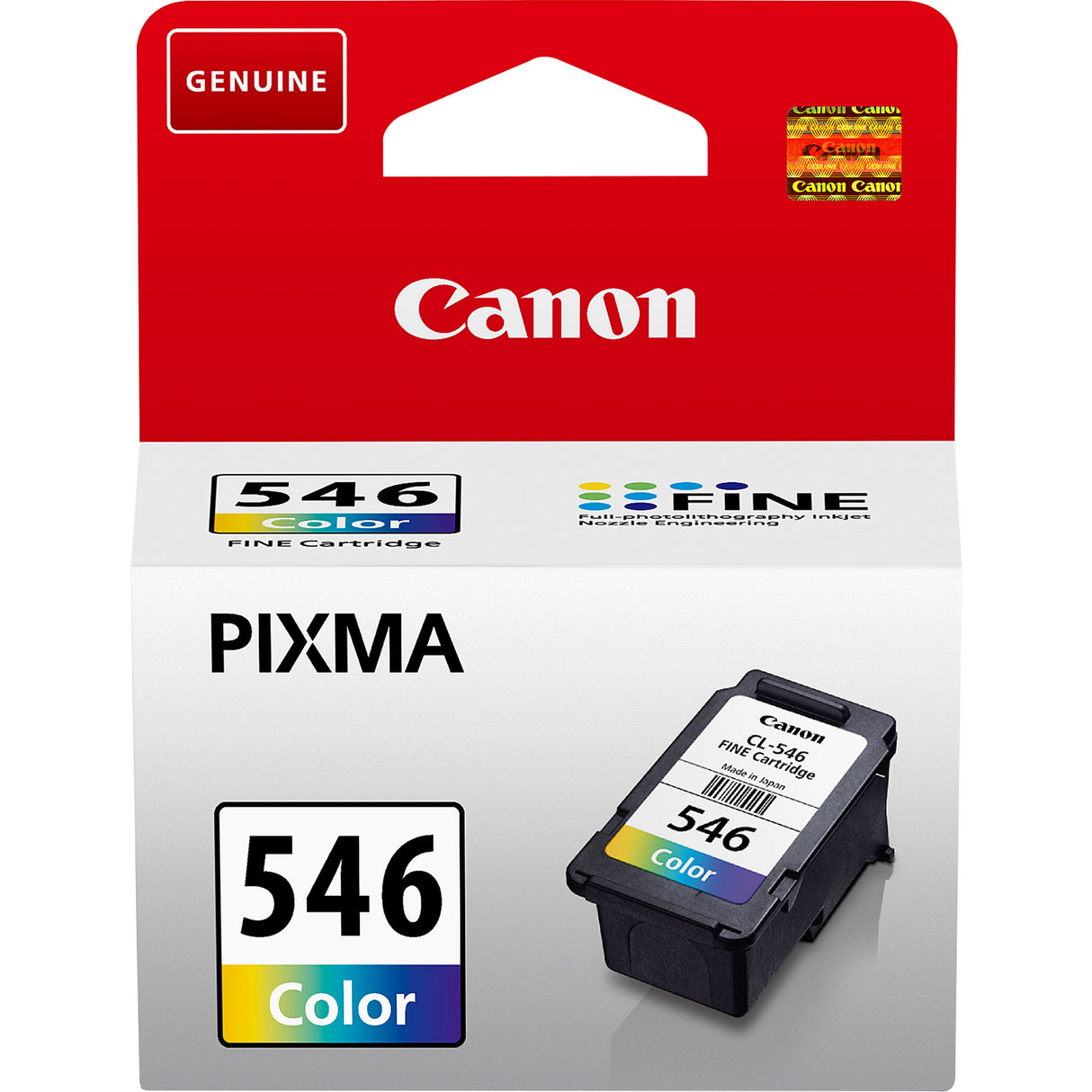 EAN 4960999974521 - Canon CL-546 cartucho de tinta 1 pieza(s) Original Rendimiento estándar Cian, Magenta, Amarillo imagen 1