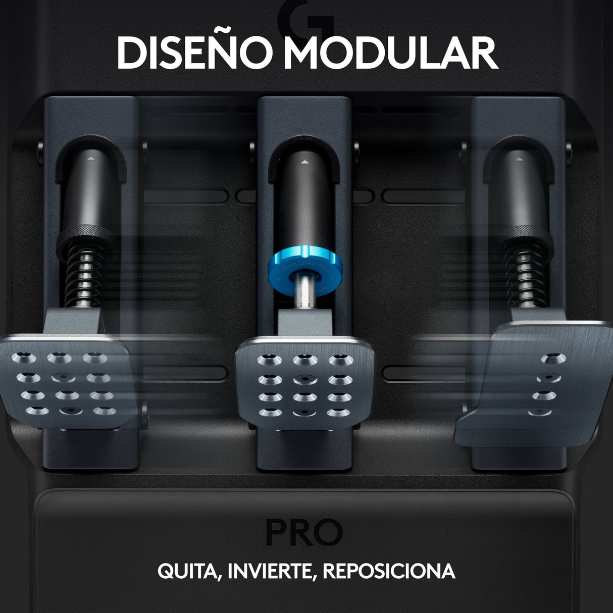 Logitech G Pro Racing Pedals Pedales Cableado Para Pc Microsoft Xbox One Microsoft Xbox Series S Microsoft Xbox Series X Sony Playstation 4 Sony Playstation 5