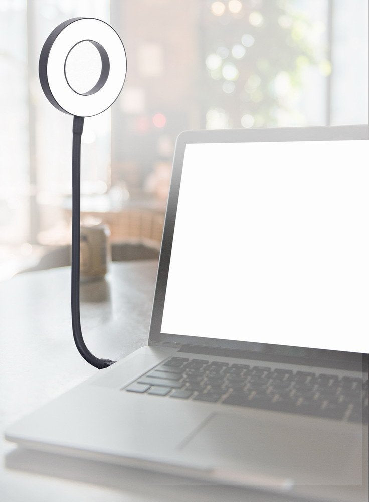 EAN 8716309123730 - Gembird NL-LEDRING-01 aparato USB Negro, Blanco Lámpara imagen 3