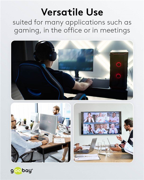 Goobay Usb-C 3.1 To Rj45 Ethernet Cable, Slim, 1.5 M