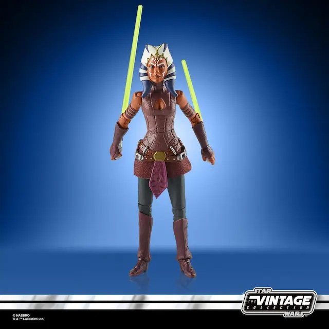 Figura Ahsoka Tano The Clone Wars Star Wars Vintage Collection 9,5cm