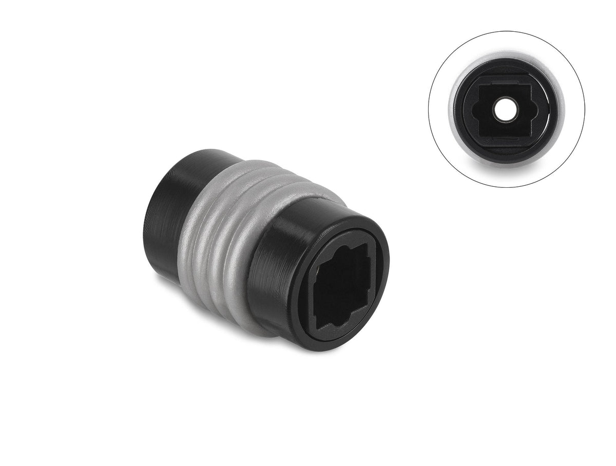 Delock Adapter Toslink Empalme Conector Hembra A Conector Hembra