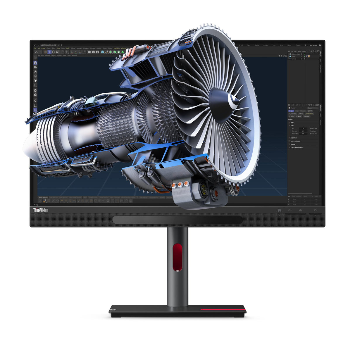EAN 0197532306363 - Lenovo ThinkVision 27 3D pantalla para PC 68,6 cm (27") 3840 x 2160 Pixeles 4K Ultra HD LED Negro imagen 7