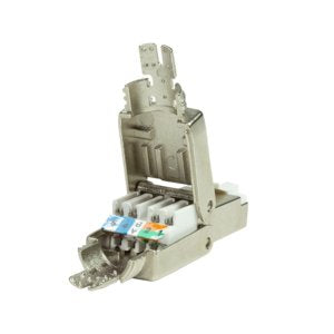 Logilink Mp0080 - Cat.8.1 Rj45 Stecker Conector Gris, Acero Inoxidable