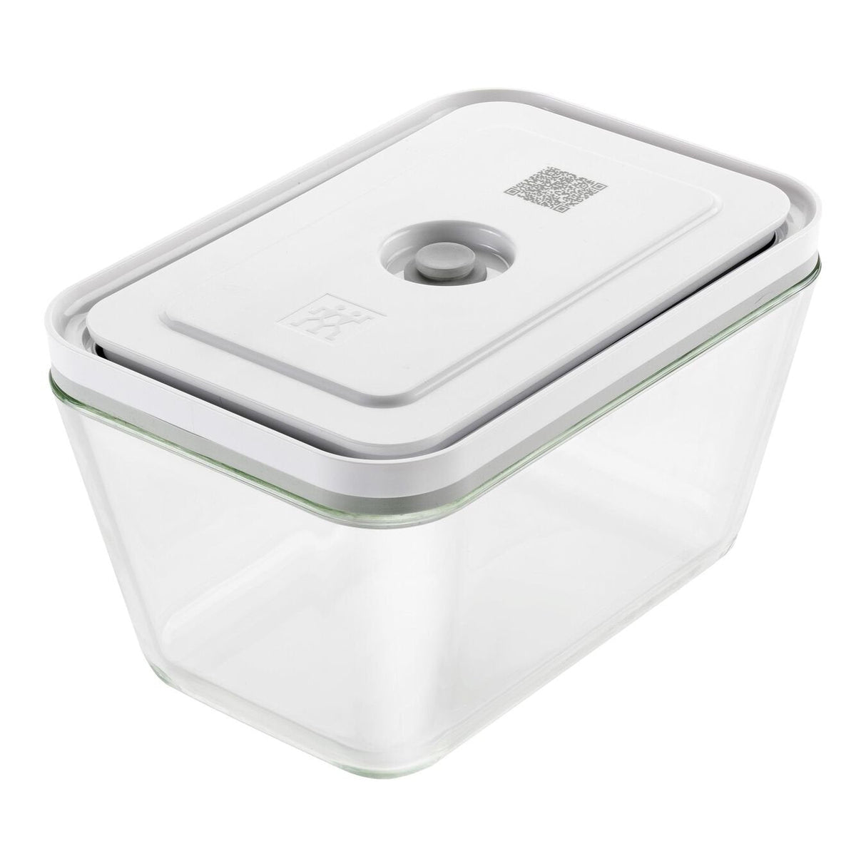 Taper Zwilling Vakuumbox, L Borosilikatglas Blanco Premium