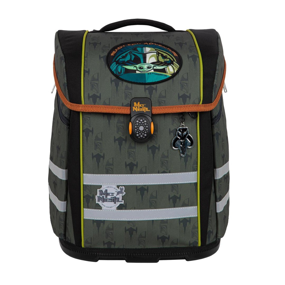 Mcneill Juego De Mochila Escolar Perfecto 5tlg Star Wars-Mandalorian