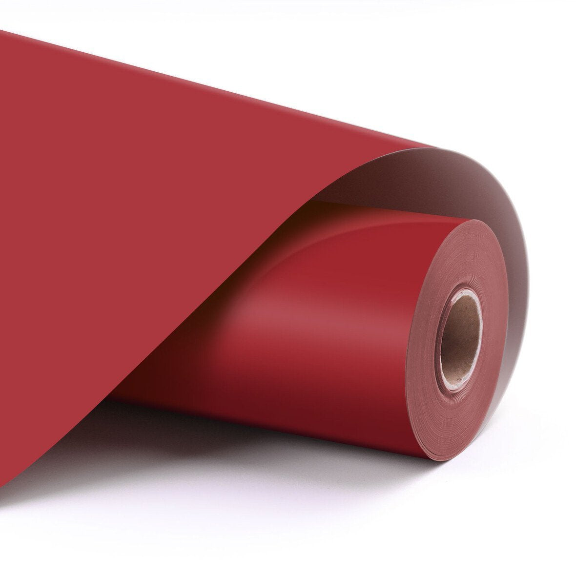 Loklik Permanent Lámina Adhesiva Vinyl Mate - Rojo - 30,5 X 180 Cm