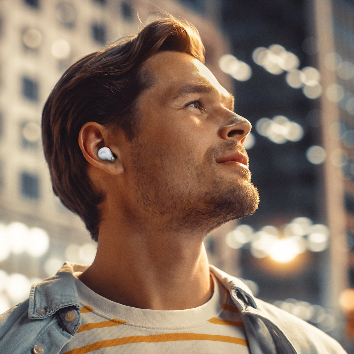 Anc Wireless Earbuds Ha-A25t White