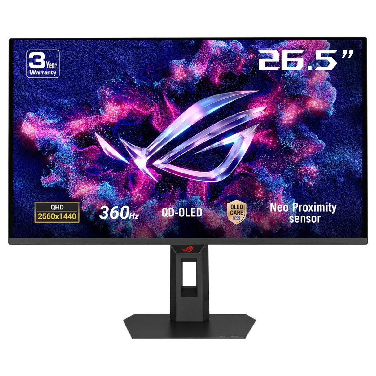 EAN 4711636206037 - ASUS ROG Strix OLED XG27AQDNG pantalla para PC 67,3 cm (26.5") 2560 x 1440 Pixeles Quad HD QD-OLED Negro imagen 1