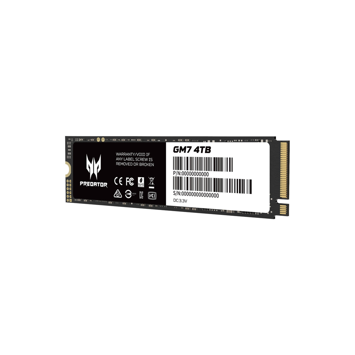 EAN 6955914619142 - Predator GM7-4TB M.2 PCI Express 4.0 NVMe imagen 2