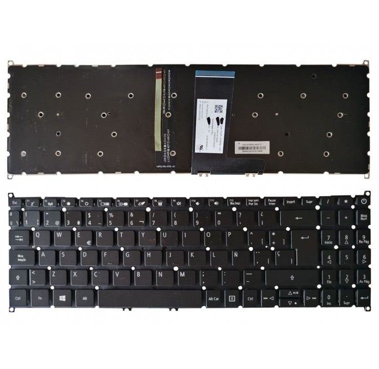 Teclado Para Portátil Acer Swift 3 Sf315-41g Sf315-51g N17p4 Sf315-52g