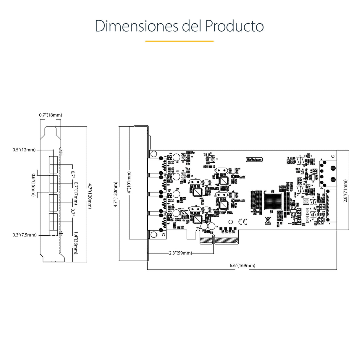 EAN 0065030912761 - StarTech.com P5Q4A-USB-CARD tarjeta y adaptador de interfaz USB 3.2 Gen 1 (3.1 Gen 1) imagen 15