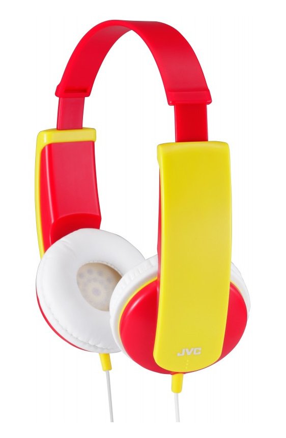 Jvc Ha-Kd5 Auriculares Para Niños Rojo/Amarillo