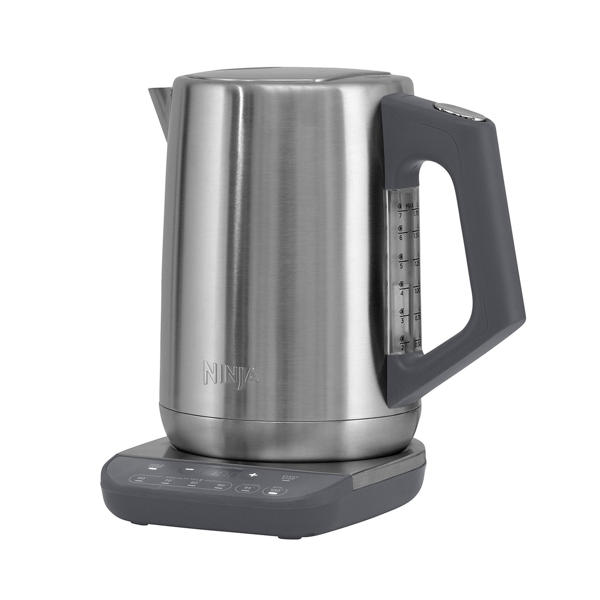 EAN 0622356250092 - Ninja KT201EU tetera eléctrica 1,7 L 3000 W Negro, Acero inoxidable imagen 2
