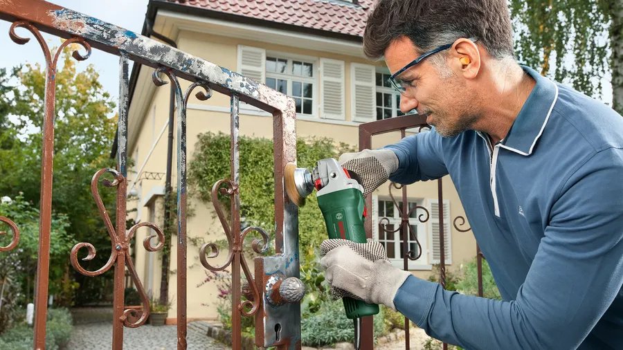 Bosch Bricolaje Y Jardín Amoladora Angular Universalgrind 750-115 Verde/Negro, 750 Vatios