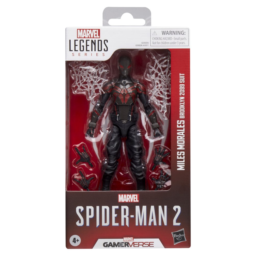 Figura Hasbro Marvel Legends Series Spider Man 2 Miles Morales (Brooklyn 2099 Suit)
