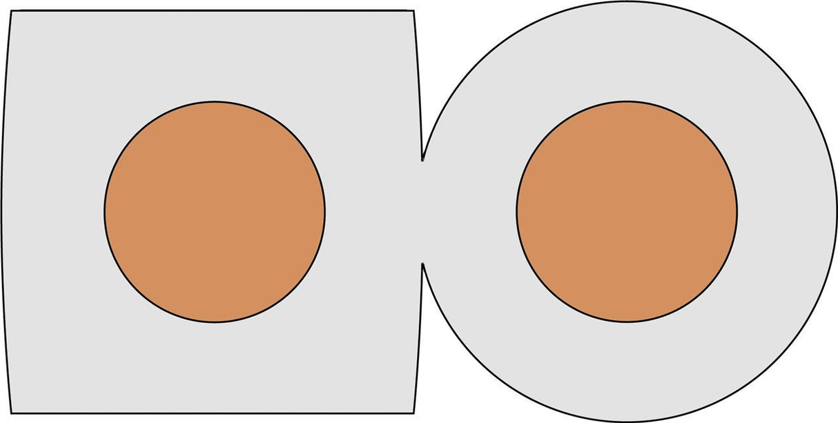 Bobina De 10 Metros Cable Altavoz Transparente 2x1,50mm Cca-Pvc Cpr Eca Goobay
