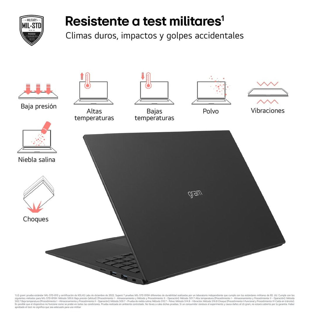 Portatil Lg 16zd90sp-A.Ax78b Ultra7 32gb 1tb Ssd