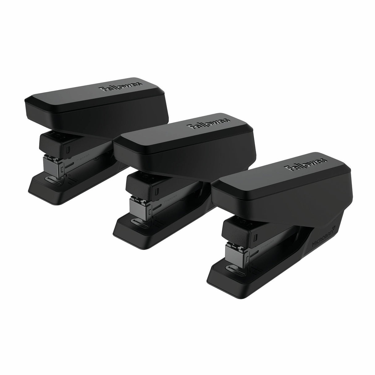 Grapadora Fellowes Lx840 Microban 25 Hojas Negra