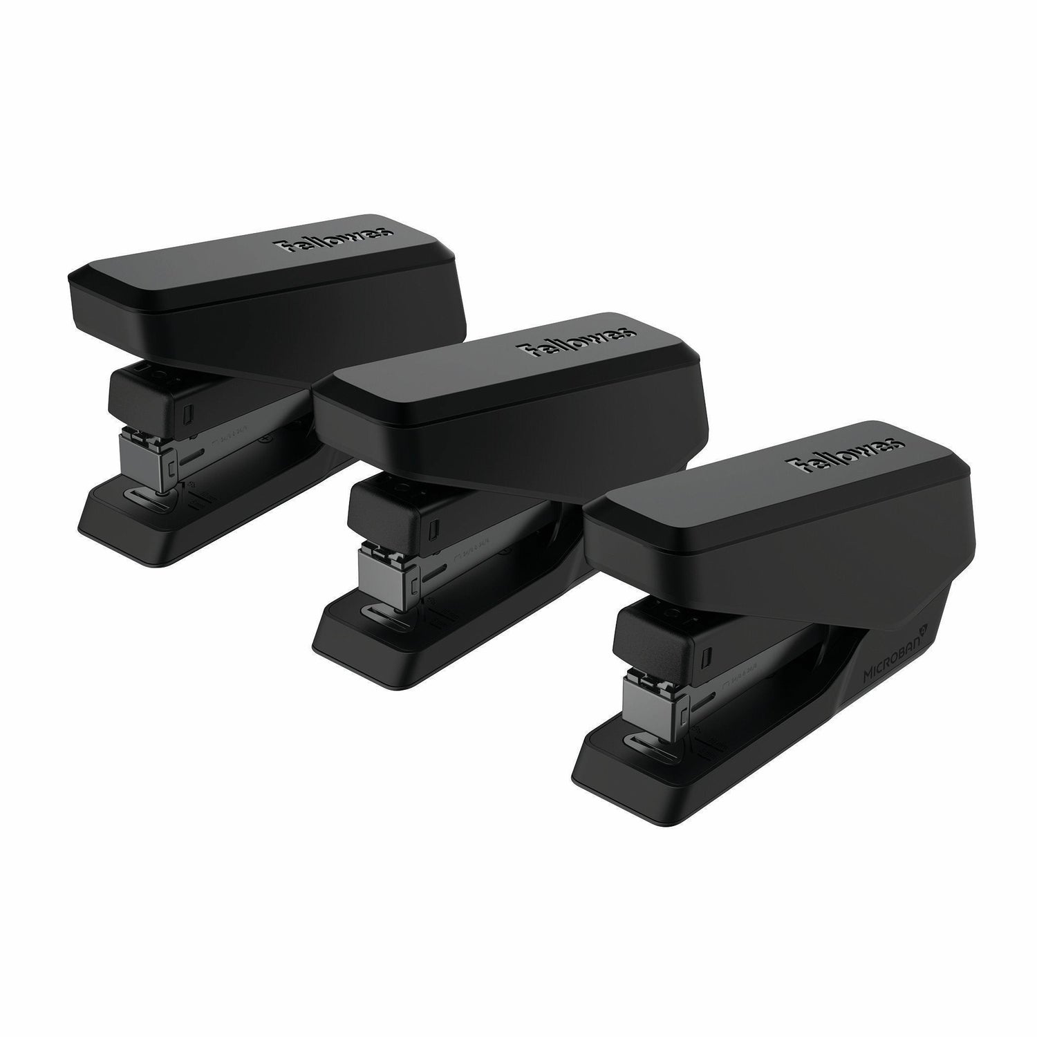 Grapadora Fellowes Lx840 Microban 25 Hojas Negra