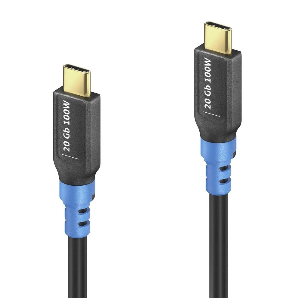 Purelink Flexinstall Usb-C Auf Usb-C Cable Usb4 Gen2x2 20gbps 100w 0.30m