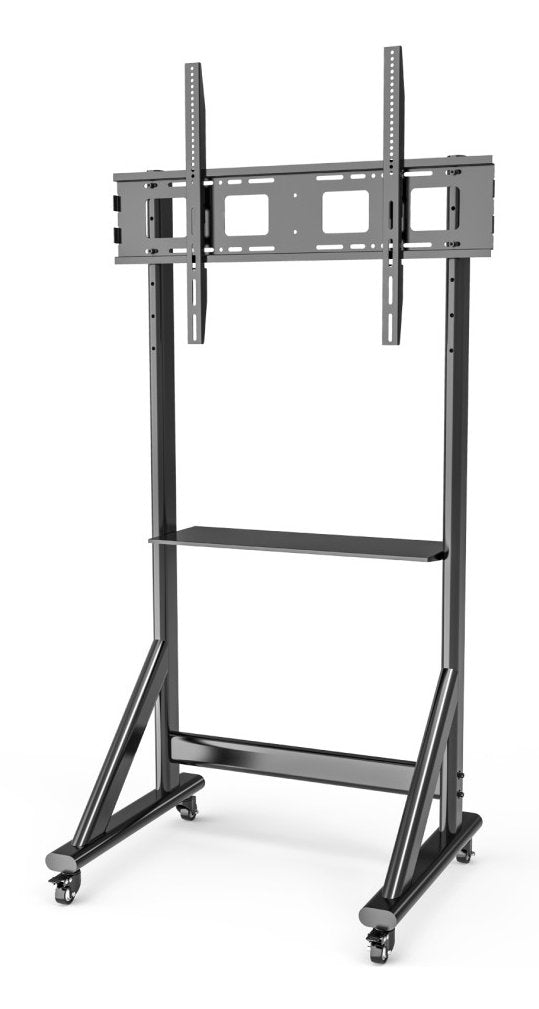 Techly Ica-Tr7412 Soporte Móvil Para Tv De 55-100 Hasta 120kg Con Estante Av Ajustable
