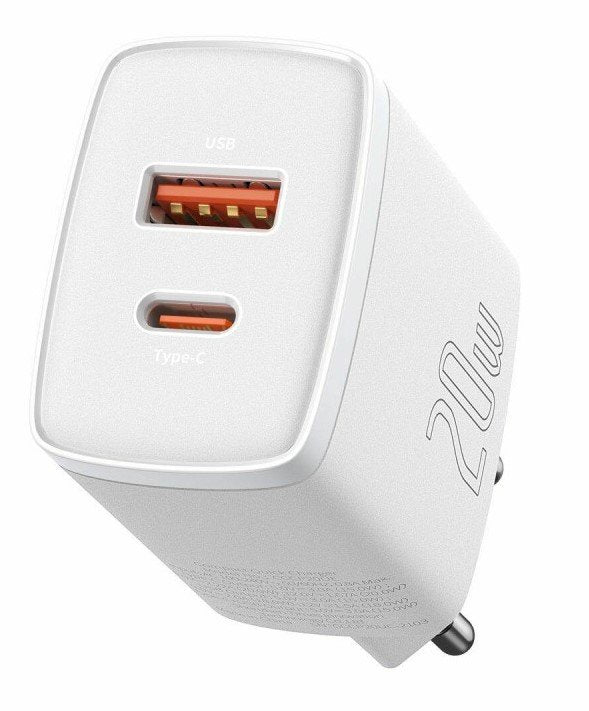 EAN 6953156207240 - Baseus CCXJ-B02 cargador de dispositivo móvil Universal Blanco Corriente alterna Carga rápida Interior imagen 1
