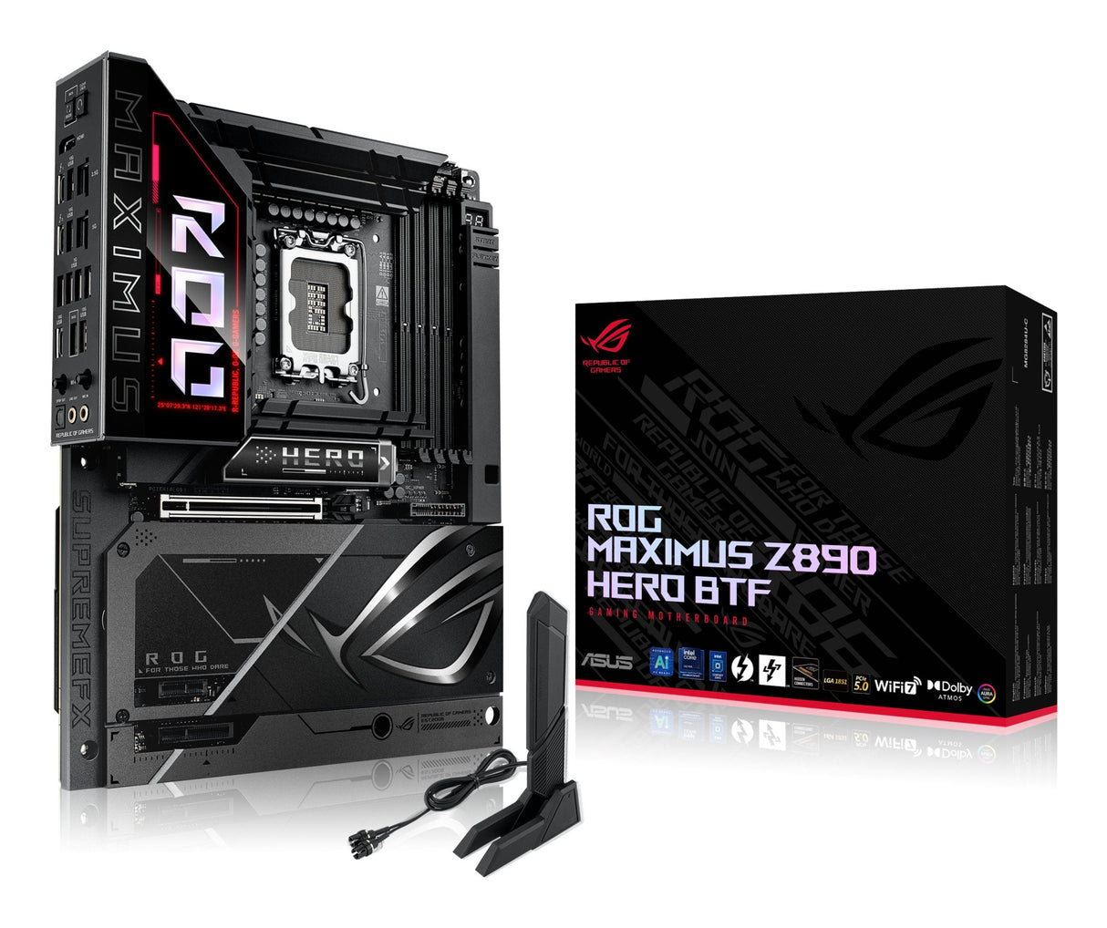 Placa Base Asus Rog Maximus Z890 Hero Btf