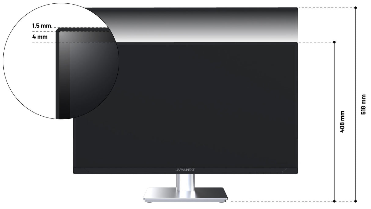 EAN 4589511171653 - JAPANNEXT JN-I270WQHD300F-HSP pantalla para PC 68,6 cm (27") 2560 x 1440 Pixeles Wide Quad HD LED Gris imagen 2